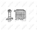 NRF Chladi vzduchu intercooler NRF 30856, 30856