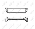 NRF Chladi vzduchu intercooler NRF 30859, 30859