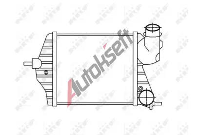 NRF Chladi vzduchu intercooler NRF 30872, 30872