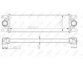 NRF Chladič vzduchu intercooler NRF 30874, 30874