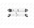 NRF Chladi vzduchu intercooler NRF 30900, 30900