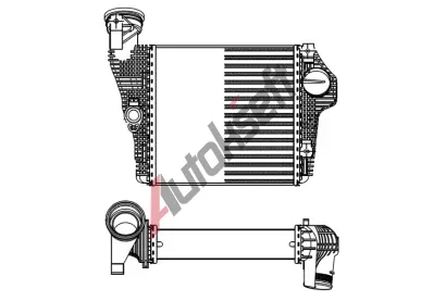 NRF Chladič vzduchu intercooler NRF 309025, 309025 NRF Chladič vzduchu intercooler NRF 309025, 309025