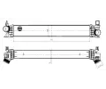 Chladi vzduchu intercooler NRF ‐ NRF 309034