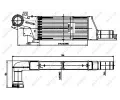NRF Chladi vzduchu intercooler NRF 30903, 30903