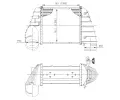 Chladi vzduchu intercooler NRF ‐ NRF 309040