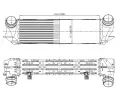 Chladi vzduchu intercooler NRF ‐ NRF 309065