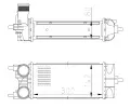 Chladi vzduchu intercooler NRF ‐ NRF 309071