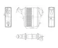 Chladi vzduchu intercooler NRF ‐ NRF 309091