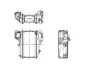 Chladi vzduchu intercooler NRF ‐ NRF 309109