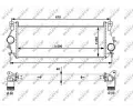 NRF Chladič vzduchu intercooler NRF 30910, 30910