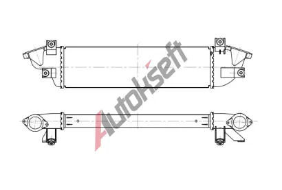 NRF Chladič vzduchu intercooler NRF 309113, 309113 NRF Chladič vzduchu intercooler NRF 309113, 309113