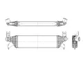 Chladi vzduchu intercooler NRF ‐ NRF 309116