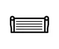 Chladi vzduchu intercooler NRF ‐ NRF 309170