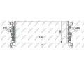NRF Chladič vzduchu intercooler NRF 30932, 30932