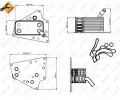 NRF Chladi oleje EASY FIT NRF 31258, 31258