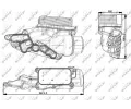 NRF Pouzdro olejovho filtru NRF 31351, 31351