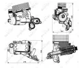 NRF Pouzdro olejovho filtru NRF 31751, 31751