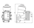 NRF Pouzdro olejovho filtru NRF 31838, 31838