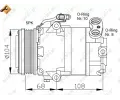 NRF Kompresor klimatizace NRF 32080, 32080
