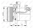 NRF Kompresor klimatizace NRF 32490, 32490