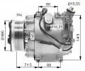 NRF Kompresor klimatizace ‐ NRF 32491