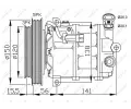 NRF Kompresor klimatizace NRF 32673G, 32673G