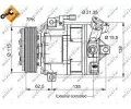 NRF Kompresor klimatizace EASY FIT ‐ NRF 32692