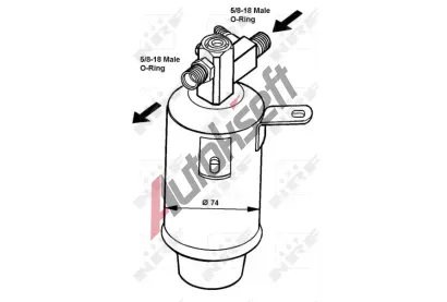 NRF Vysoue klimatizace NRF 33018, 33018