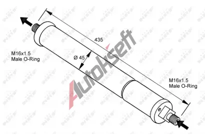 NRF Vysoue klimatizace NRF 33097, 33097