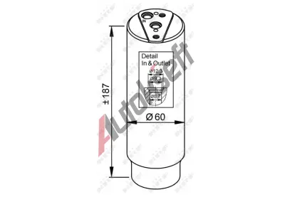 NRF Vysoue klimatizace NRF 33327, 33327