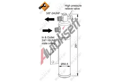 NRF Vysoue klimatizace EASY FIT NRF 33366, 33366