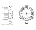 Vnitn ventiltor NRF ‐ NRF 34277