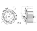 NRF Vnitn ventiltor NRF 34280, 34280
