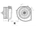 NRF Vnitřní ventilátor NRF 34282, 34282