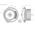 Vnitn ventiltor NRF ‐ NRF 34283
