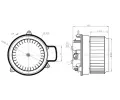 NRF Vnitn ventiltor NRF 34287, 34287