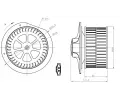 NRF Vnitn ventiltor NRF 34288, 34288