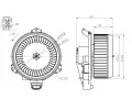 NRF Vnitn ventiltor NRF 34289, 34289