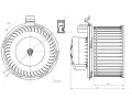 NRF Vnitřní ventilátor NRF 34292, 34292