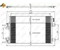 Kondenztor klimatizace NRF ‐ NRF 350031