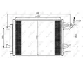 Kondenztor klimatizace NRF ‐ NRF 350073