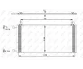 NRF Kondenz�tor klimatizace EASY FIT NRF 350121, 350121