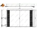 Kondenztor klimatizace NRF ‐ NRF 350206