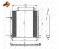 Kondenztor klimatizace NRF ‐ NRF 350221