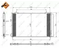 NRF Kondenztor klimatizace EASY FIT NRF 350222, 350222
