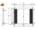 NRF Kondenztor klimatizace EASY FIT NRF 350228, 350228