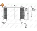 NRF Kondenztor klimatizace EASY FIT NRF 350229, 350229