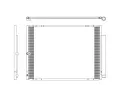 Kondenztor klimatizace NRF ‐ NRF 350276