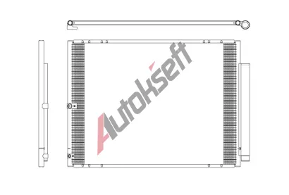 NRF Kondenzátor klimatizace NRF 350276, 350276 NRF Kondenzátor klimatizace NRF 350276, 350276