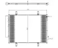 Kondenztor klimatizace NRF ‐ NRF 350371
